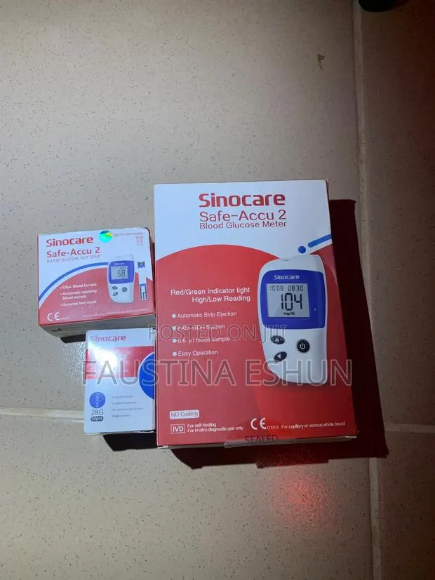 Sinocare Accu 2 + 50strips and Lancets · Photo 1