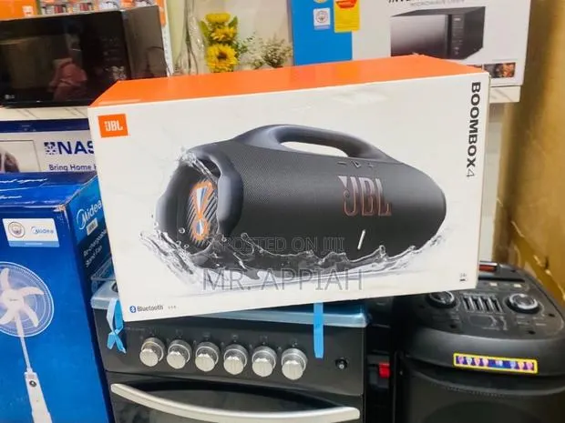 Extremely Classic JBL Boombox 4 Portable Bluetooth Speaker(Black).. · Photo 1