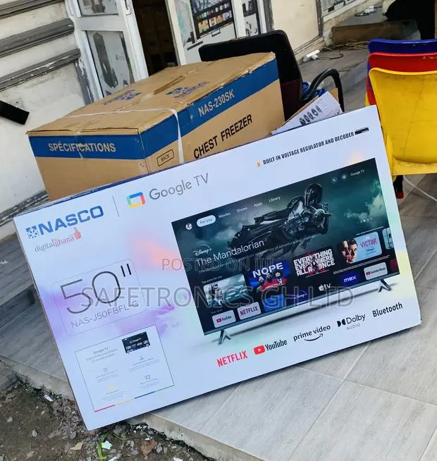 Premium Sleek Nasco 50 Inch Smart Tv-[Nas-J50fus- · Photo 1