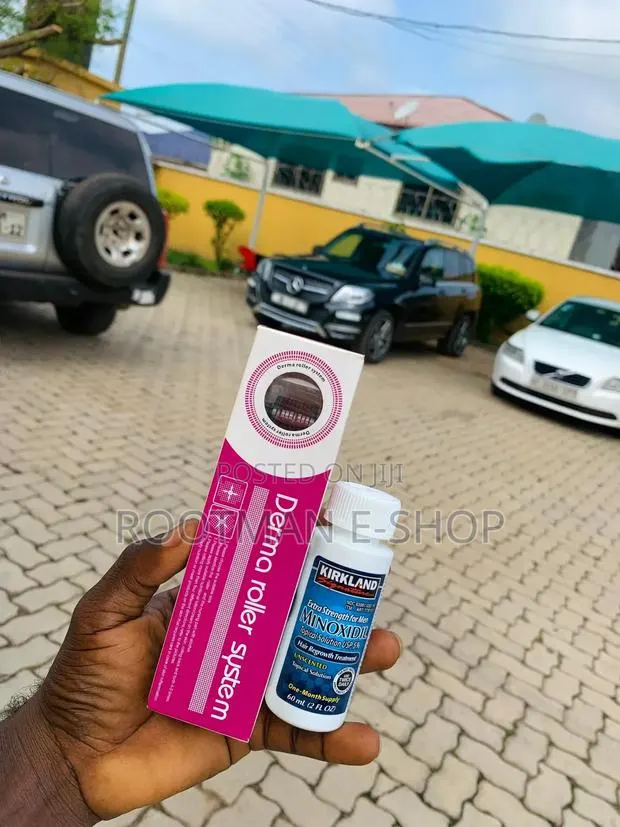 Minoxidil + Derma Roller ( Beard and Hair Growth) · Photo 1
