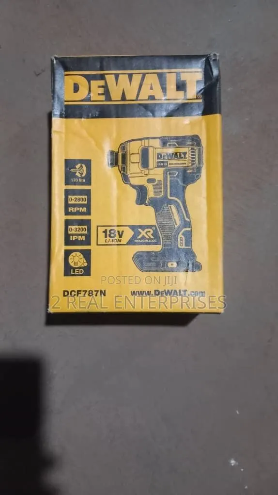 DEWALT 18V XR Brushless Impact Driver Bare Unit · Photo 1