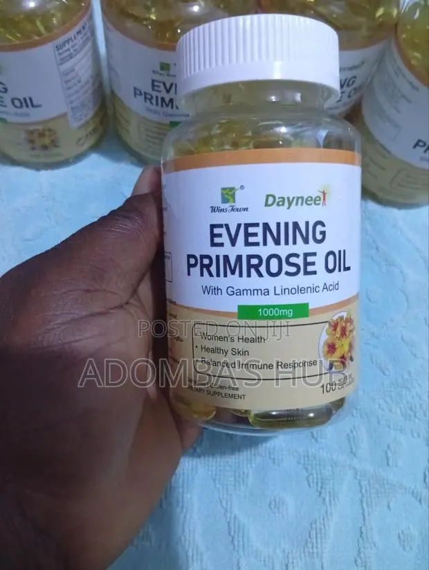 Evening Primrose 1000mg Softgels for Women Health Skin Care.100caps. · Photo 1