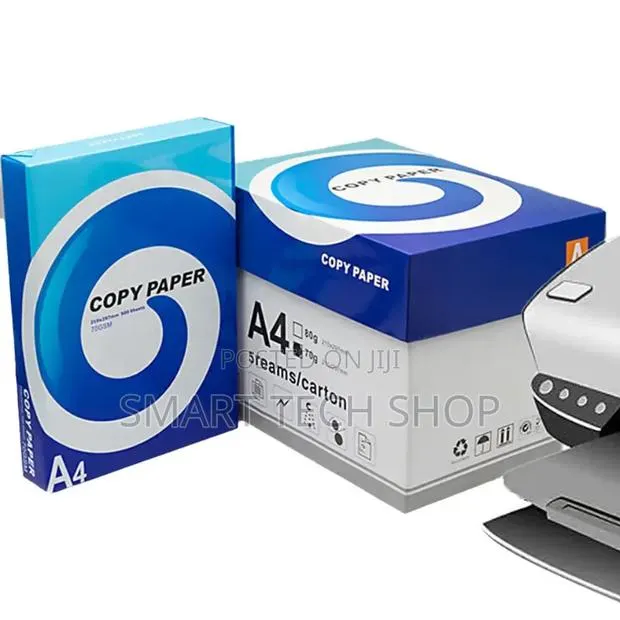 High Quality A4 Paper for Print, Copy and Fax. 80gsm 100% Virgin Pulp · Photo 1