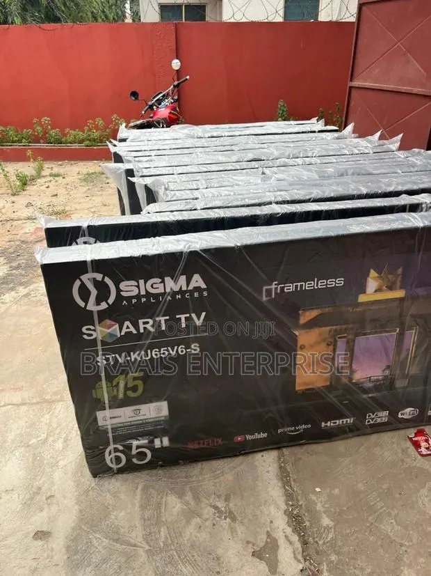Sigma 65′′ Smart Frameless Digital Satellite Uhd Tv · Photo 1