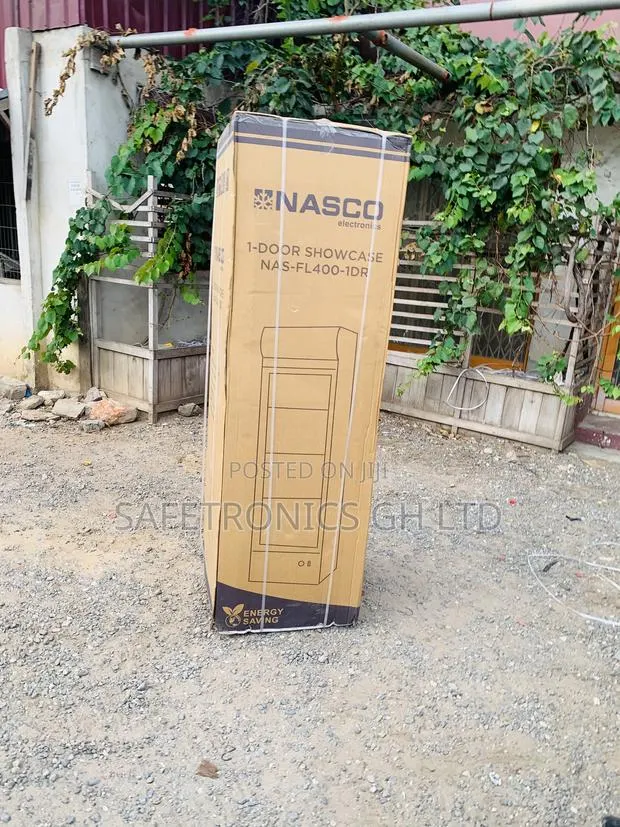 Secure New Nasco 358ltrs Display Fridge-Nas-Fl400-1dr · Photo 1
