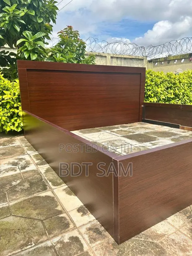 King Size Bedframe Made With Laminated Boards · Photo 1