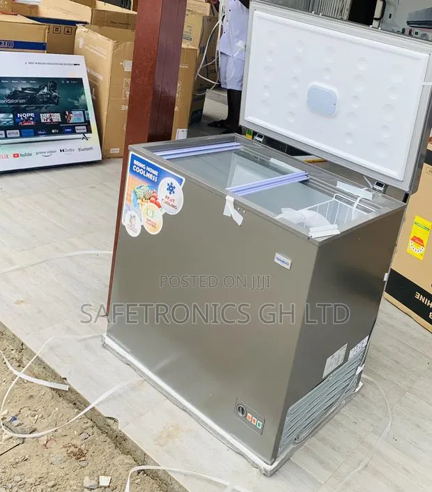 Singledoor Grey Nasco Nas-230sk Affordable 198L Freezer · Photo 1