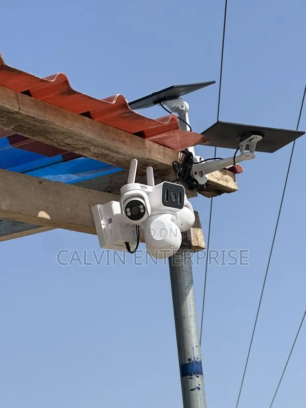 4g Sim Solar Camerawith Double Panel · Photo 1