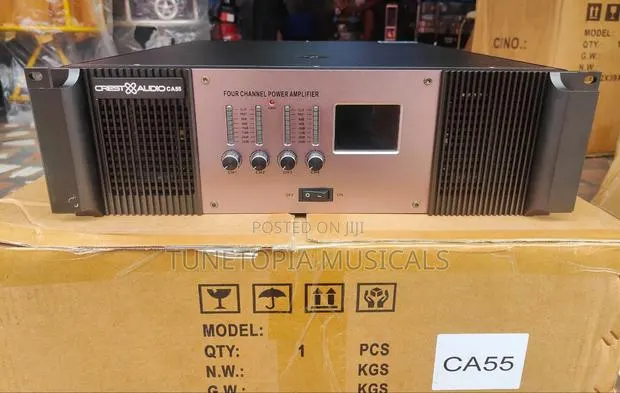 Crest Audio Ca55 4-Channel Power Amplifier. · Photo 1