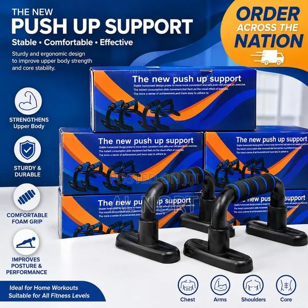 A1-Shaped Push-Up Support Bars – Non-Slip Home Fitness Exercise · Photo 1