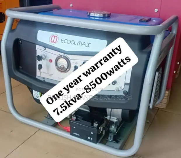 Power Assured 7.5kva Petrol Generator · Photo 1