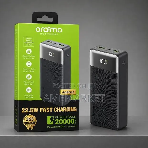 Oraimo PowerNova Q21 Power Bank · Photo 1