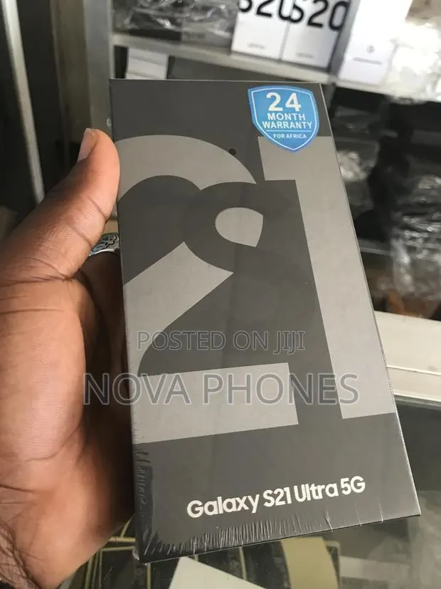 New Samsung Galaxy S21 Ultra 5G 256 GB Silver · Photo 1