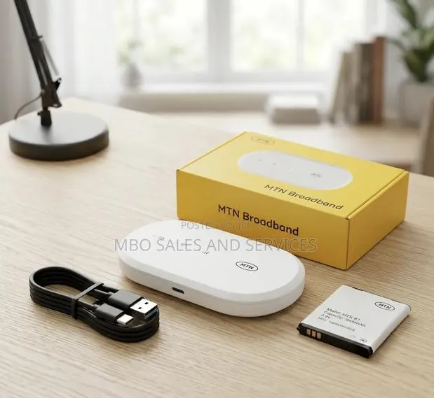 MTN ZTE Universal 4G LTE Mifi (WiFi 6 Technology Turbonet Supported) · Photo 1