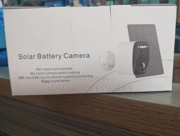 Ubox 4G Solar Battery Camera · Photo 1
