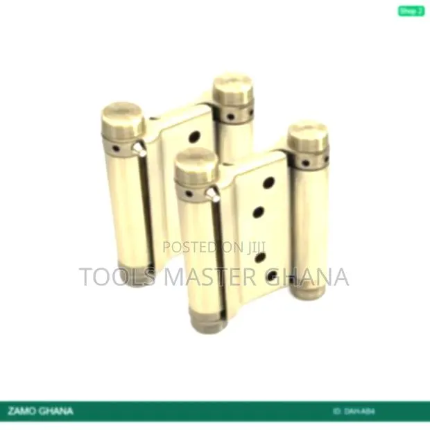 Double Action Spring Hinges 4 Inch Bronze - Dah-Ab4 · Photo 1