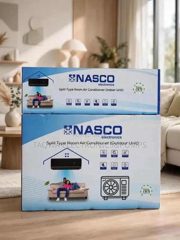 Very Incredibly Black Nasco 1.5hp Air Conditioner · Photo 1