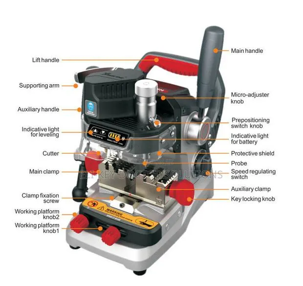 Xhorse Xp-007 Key Cutting Machine for Laser Dimple and Flat Keys · Photo 1