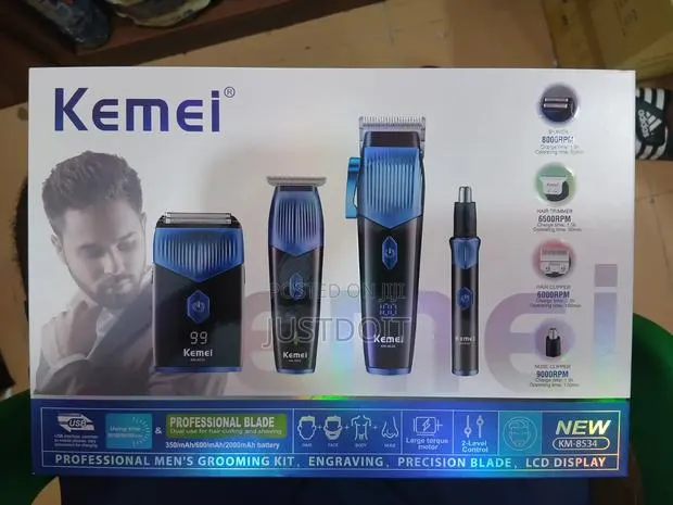 Km-8534 Rechargeable 4 in 1 Clipper · Photo 1