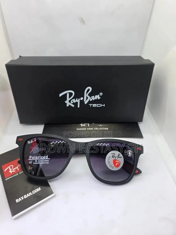 Rayban X Scuderia Ferrari Wayfarer Sunglasses (Polarized) · Photo 1
