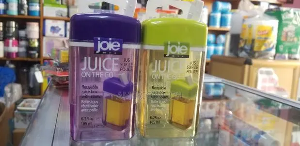 Joje Juice on the Go (185ml) Reusable Juice Box With Straw · Photo 1