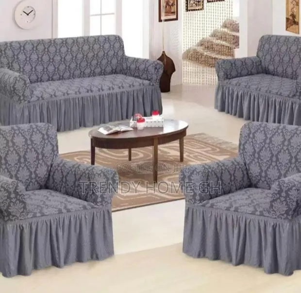 Quality Stretch Sofa Covers Set – Durable Stylish · Photo 2
