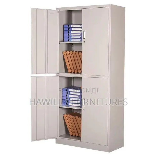 4 -door Cabinet Designed To Secure Documents Storage. · Photo 1