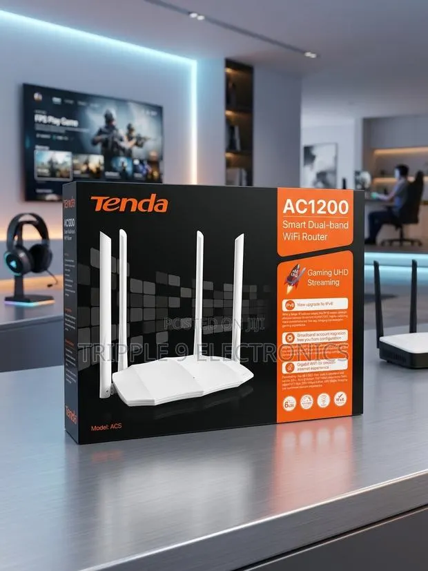 Tenda AC5 (AC1200 Smart Dual-Band WiFi Extender) · Photo 1