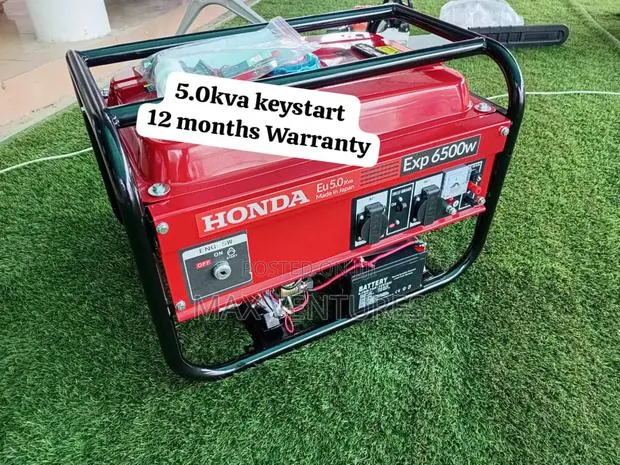 6500watts Honda Honda 5kva Petrol Powered Home Power Supply · Photo 1