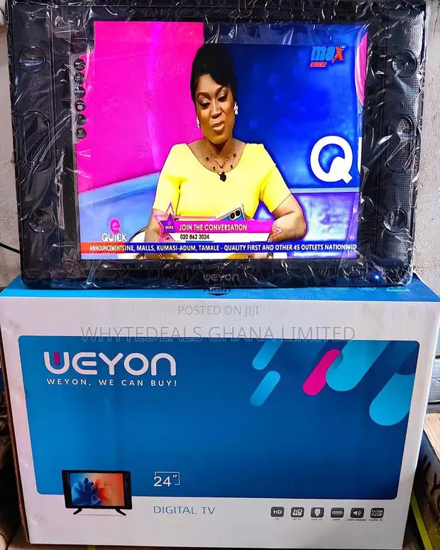 Weyon 24" Led Tv| 1080p Full Hd| In-built Decoder| Usb|Hdmi| Slim|2026 · Photo 1