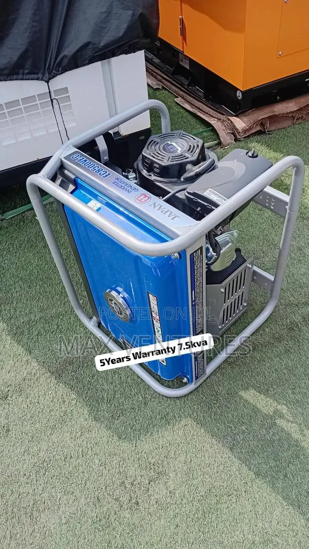 Brand New Ecoolmax 7.5kVA Silent Petrol Generator 7.5kva · Photo 1