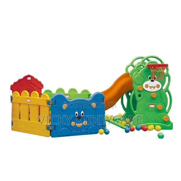 3-in-1 Children's Modular Plastic Playground Set · Photo 1