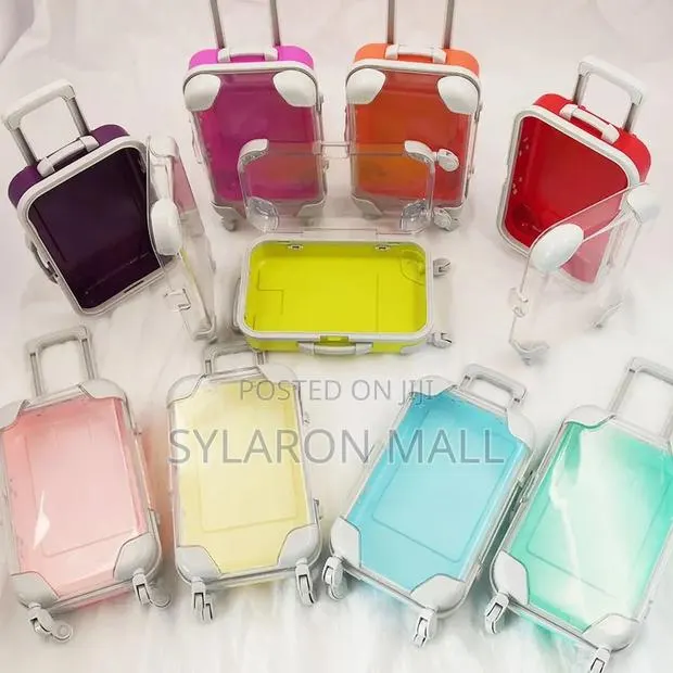 Mini Transparent Trolley Case – Multipurpose Gift Box · Photo 1