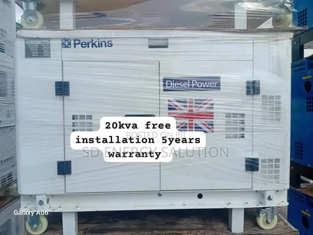 Plugged Into Performance Perkins 20kva Diesel Generator 20kv · Photo 1