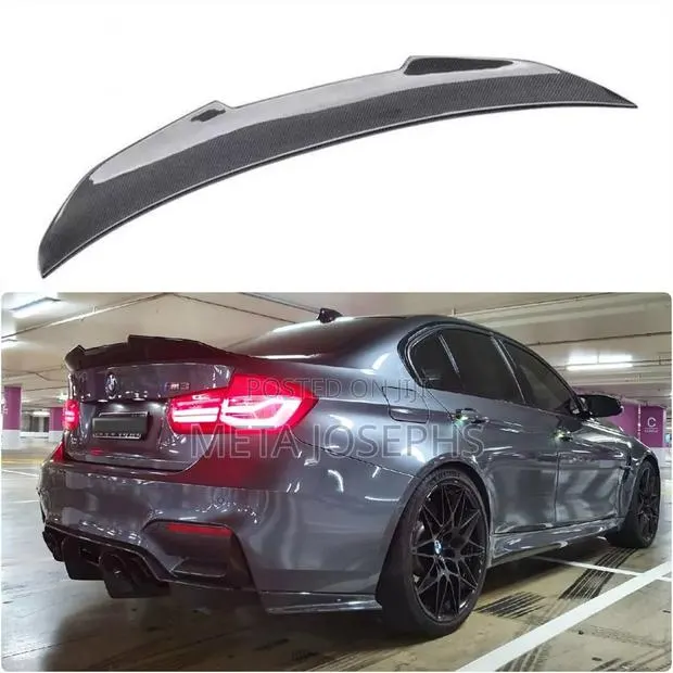 BMW F30 PSM Style Carbon Fibre Look Boot Spoiler | M Sport Style · Photo 1