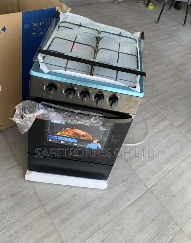 Best Sleek Midea 4 Burner Gas Cooker Lack Mirror · Photo 1