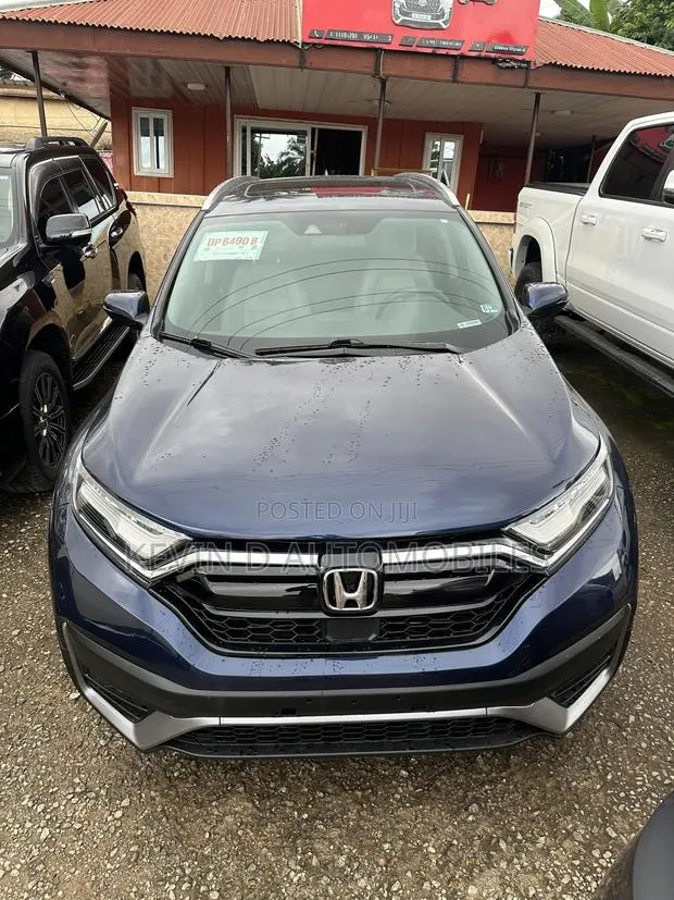Honda CR-V Touring AWD 2018 Blue · Photo 1