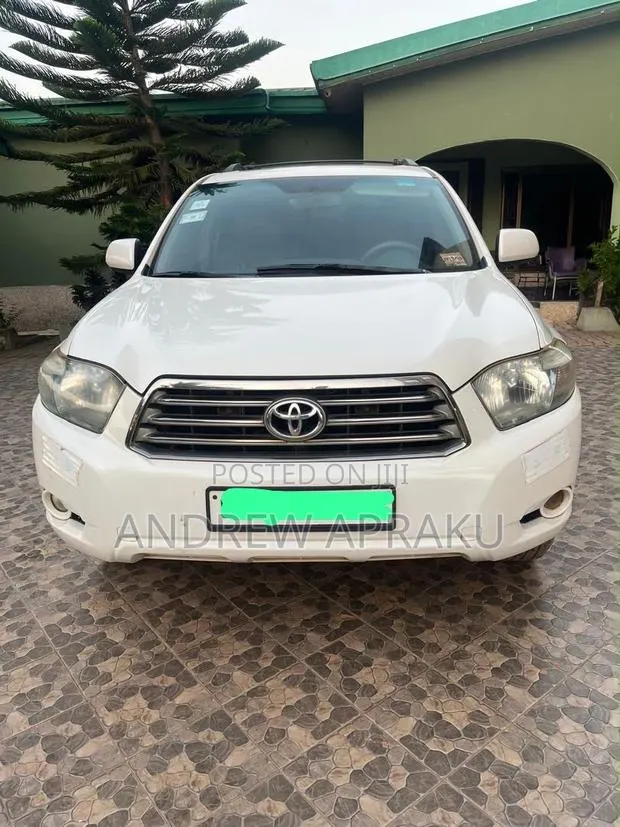 Toyota Highlander Sport 2008 White · Photo 1