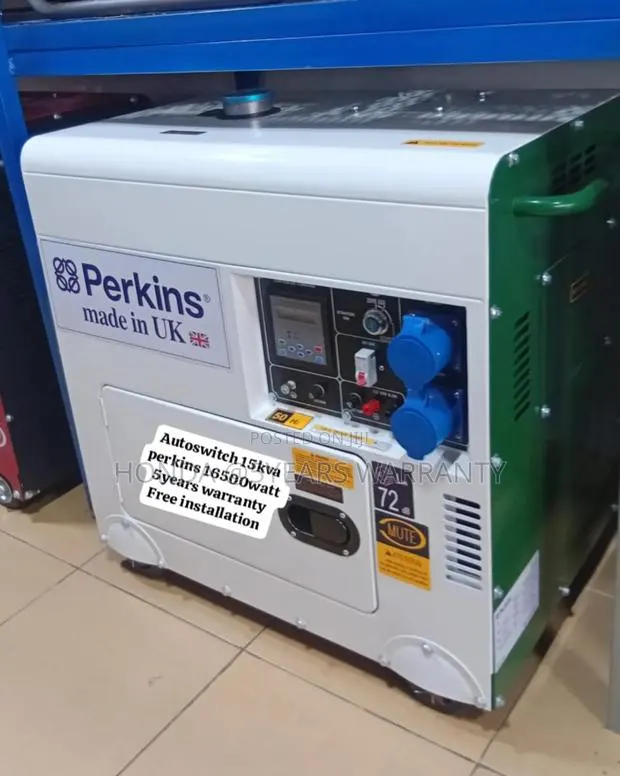 Diesel Power Pro Perkins 15kva 16500watt Silent Autoswitch · Photo 1