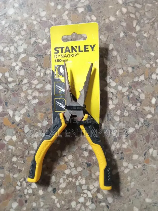 Stanley Dynagrip 150mm Long Nose Pliers - Brand New · Photo 1