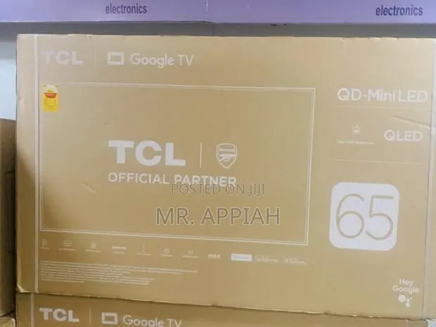 Adorable Android 4k UHD Smart TCL 65”(Black) · Photo 1