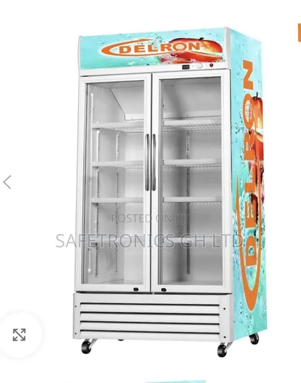Newest Boxed 2 Doors 553 Liters White Display Delron Fridge · Photo 1
