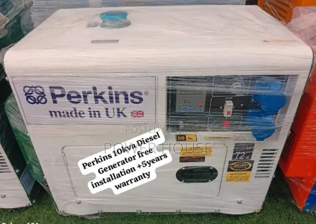 Synthetic Brain Perkins Diesel Generator 10kva Silent · Photo 1