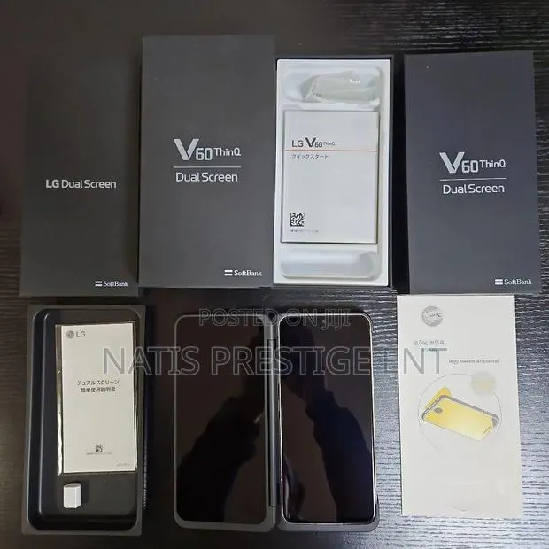 New LG V60 ThinQ 128 GB Black · Photo 1