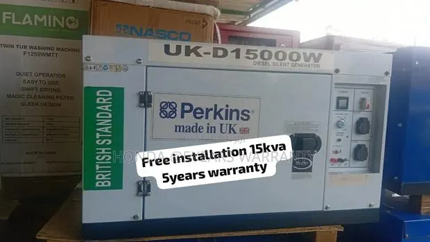 Perkins 15kva Remote Start Diesel Generator – Reliable Power Backup · Photo 1