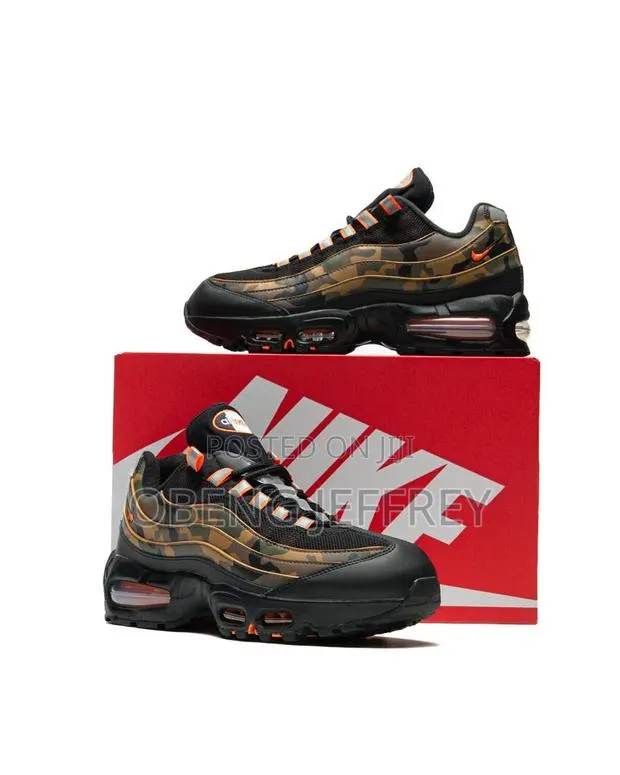 Original Airmax 95 Camo/Safety Orange · Photo 1