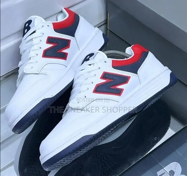 Newbalance Sneaker Red And White Color · Photo 1