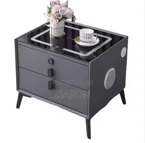 Bedside Luxury Smart Cabinet With Wireless Charging Speaker Inbuilt · Photo 2