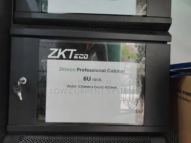 Zkteco 6u Professional Cabinet Server Rack · Photo 1