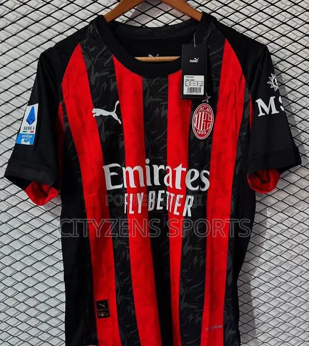 Ac Milan 2025/26 Season Home Kit · Photo 1